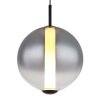 Globo Lacy Hanglamp LED Zwart, 1-licht