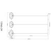 Globo Greys Hanglamp Zwart, 3-lichts