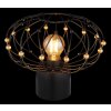 Globo Greys Tafellamp Zwart, 1-licht