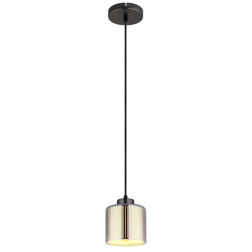 Globo Felicia Hanglamp Zwart, 1-licht main product photo