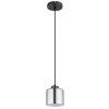 Globo Felicia Hanglamp Zwart, 1-licht