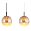 Globo Severin Hanglamp LED Zwart, 1-licht