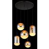 Globo Severin Hanglamp LED Zwart, 1-licht