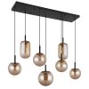 Globo Severin Hanglamp LED Zwart, 1-licht