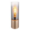 Globo Annika Tafellamp Bruin, 1-licht