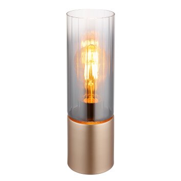 Globo Annika Tafellamp Bruin, 1-licht