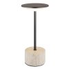 Globo Laurena Tafellamp LED Chroom, Grijs, Zwart, 1-licht
