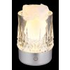 Globo Lizzy Tafellamp LED Zilver, 1-licht