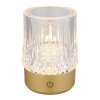 Globo Lizzy Tafellamp LED Goud, 1-licht