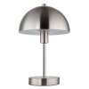 Paddestoel lamp  Globo Atoma Tafellamp Nikkel mat, 1-licht