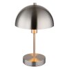 Paddestoel lamp  Globo Atoma Tafellamp Nikkel mat, 1-licht