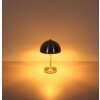 Paddestoel lamp  Globo Atoma Tafellamp Nikkel mat, 1-licht