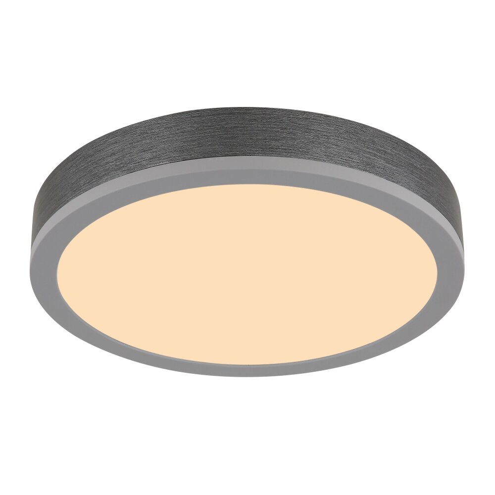 Globo Doro Plafondlamp LED Grijs, Zilver, 1-licht main product photo