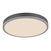 Globo Doro Plafondlamp LED Grijs, Zilver, 1-licht, Afstandsbediening