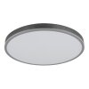 Globo Doro Plafondlamp LED Grijs, Zilver, 1-licht, Afstandsbediening