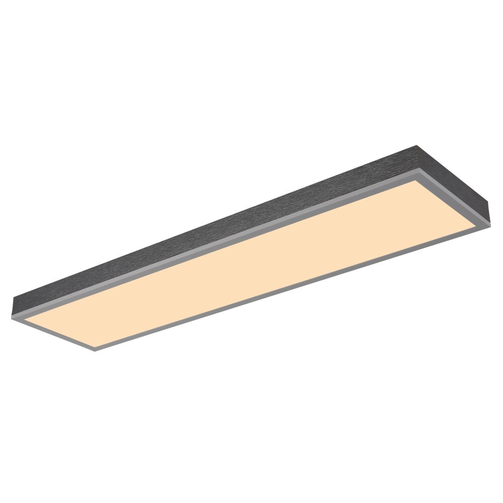 Globo Doro Plafondlamp LED Grijs, Zilver, 1-licht main product photo