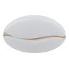 Globo Leticia Plafondlamp LED Wit, 1-licht