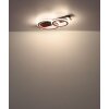 Globo Jayden Plafondlamp LED Grijs, Zwart, 1-licht, Afstandsbediening, Kleurwisselaar