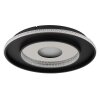 Globo Marsh Plafondlamp LED Zwart, 1-licht, Afstandsbediening