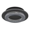 Globo Jayden Plafondlamp LED Antraciet, Zwart, 1-licht