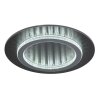 Globo Jayden Plafondlamp LED Antraciet, Zwart, 1-licht