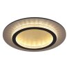 Globo Jayden Plafondlamp LED Goud, Zwart, 1-licht