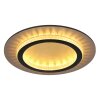Globo Jayden Plafondlamp LED Goud, Zwart, 1-licht