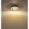 Globo Jayden Plafondlamp LED Goud, Zwart, 1-licht