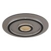 Globo Jayden Plafondlamp LED Goud, Zwart, 1-licht, Afstandsbediening