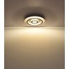Globo Jayden Plafondlamp LED Goud, Zwart, 1-licht, Afstandsbediening