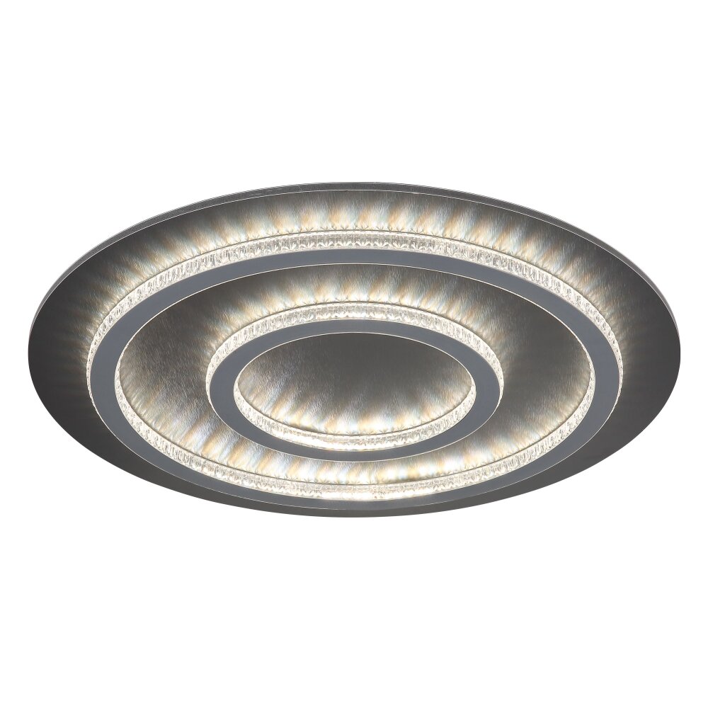 Globo Jayden Plafondlamp LED Antraciet, Zwart, 1-licht, Afstandsbediening main product photo