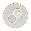 Globo Ruiz Plafondlamp LED Wit, 1-licht