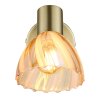 Globo Zachery Plafondlamp, Plafondspot, Wandlamp, Muurspot Messing, 1-licht