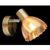 Globo Zachery Plafondlamp, Plafondspot, Wandlamp, Muurspot Messing, 1-licht