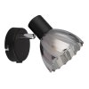 Globo Zachery Plafondlamp, Plafondspot, Wandlamp, Muurspot Zwart, 1-licht