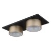 Globo Raymond Plafondlamp LED Antraciet, Zwart, 1-licht