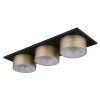 Globo Raymond Plafondlamp LED Antraciet, Zwart, 1-licht