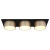 Globo Raymond Plafondlamp LED Antraciet, Zwart, 1-licht