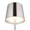 Globo Vancouver Tafellamp LED Nikkel mat, 1-licht