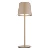 Globo Vancouver Tafellamp LED Zandkleurig, 1-licht