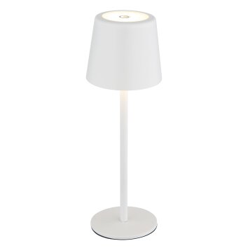 Globo Vancouver Tafellamp LED Wit, 1-licht