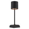 Globo Dixon Tafellamp LED Zwart, 1-licht