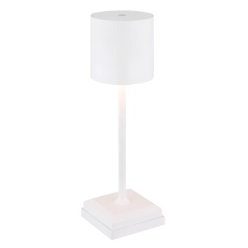 Globo Dixon Tafellamp LED Wit, 1-licht