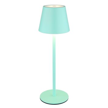 Globo Vannie Tafellamp LED Groen, 1-licht Globo Vannie Tafellamp LED Groen, 1-licht