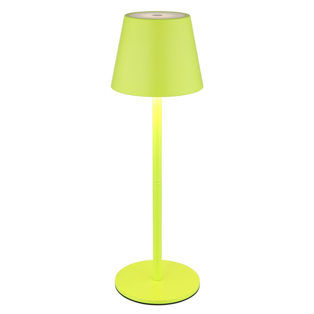 Globo Vannie Tafellamp LED Groen, 1-licht main product photo
