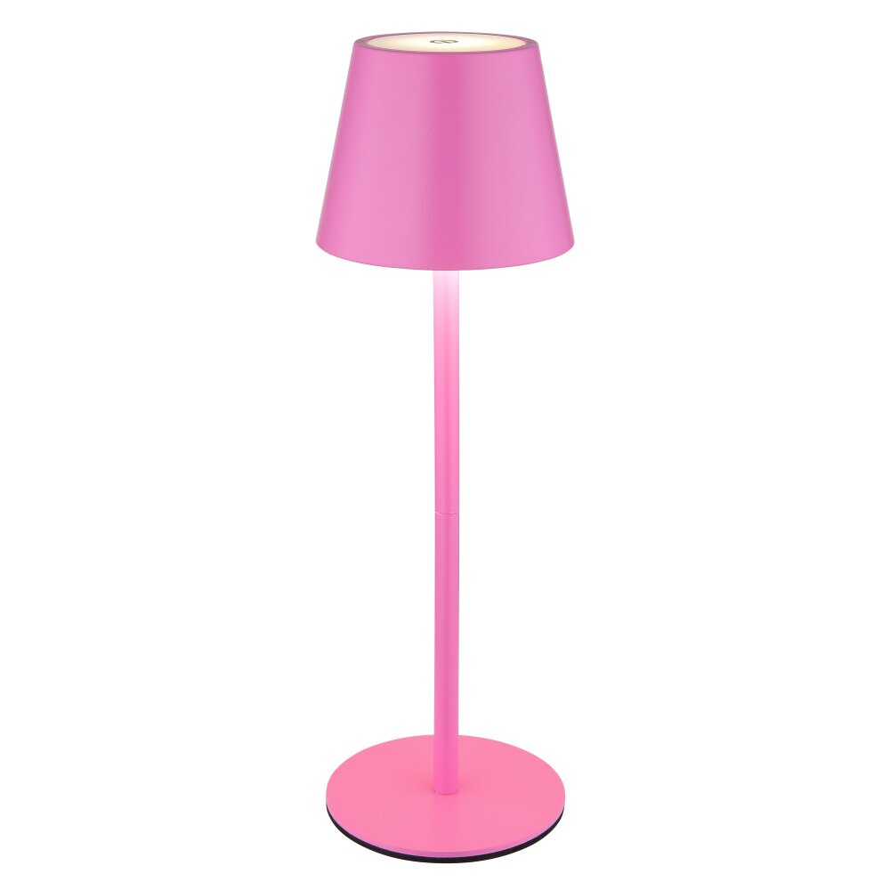 Globo Vannie Tafellamp LED Roze, 1-licht main product photo