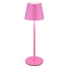 Globo Vannie Tafellamp LED Roze, 1-licht