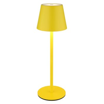 Globo Vannie Tafellamp LED Geel, 1-licht