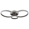 Globo Grouni Plafondlamp LED Titan, 1-licht