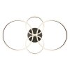 Globo Grouni Plafondlamp LED Titan, 1-licht